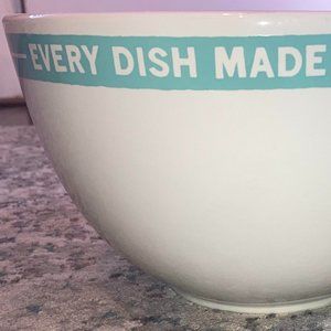 KATE SPADE Lenox Orders Up Early Bird Special Mixing Bowl